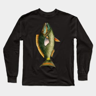 Fish Drawing Long Sleeve T-Shirt